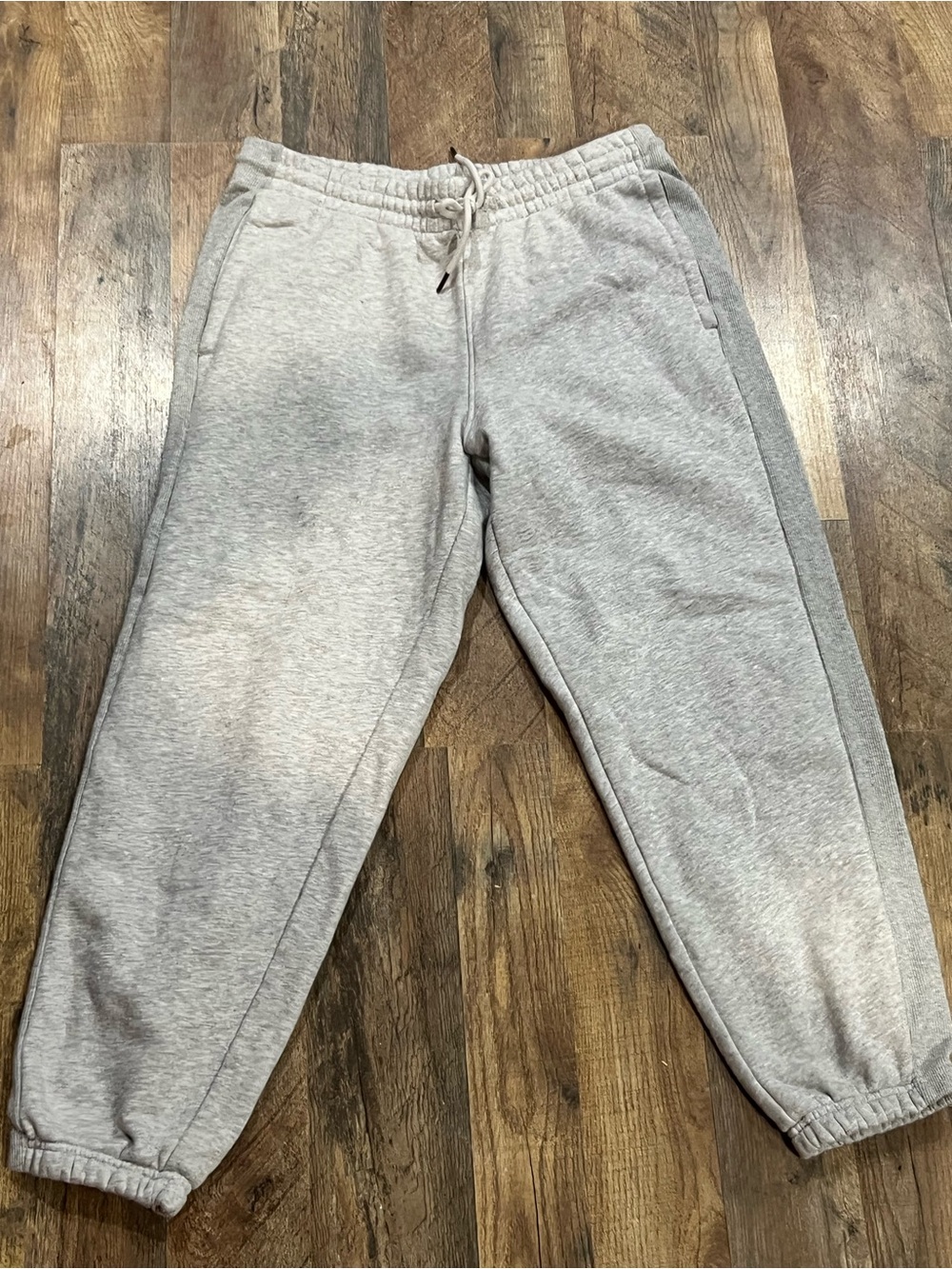 Women’s Gray Drawstring Jogger Pants